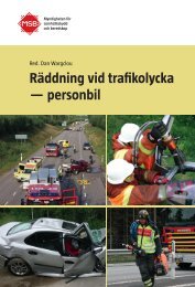 Räddning vid trafikolycka - personbil - Myndigheten för ...