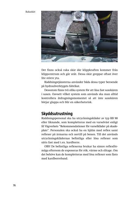 Räddning vid trafikolycka - personbil - Myndigheten för ...