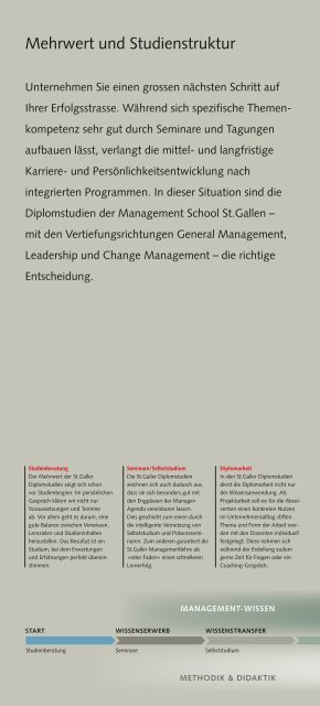 Management School St.Gallen