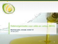 zie bijlage - Productschap Margarine, Vetten en Oliën