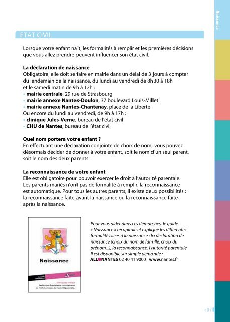 Parents, des adresses pour vous aider - Nantes