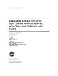 Estimating Engine Airflow in Gas-Turbine Powered Aircraft ... - NASA