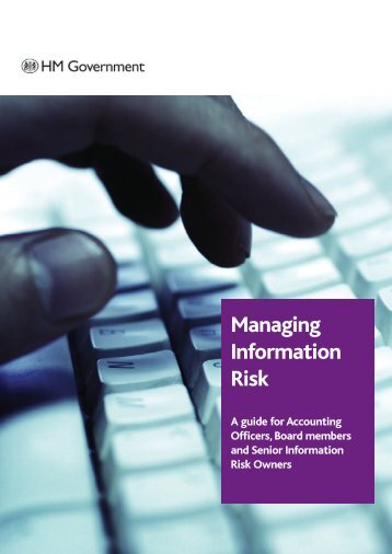 Managing Information Risk - The National Archives