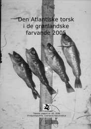 Nr. 63 -Den Atlantiske torsk i de grønlandske farvande 2005