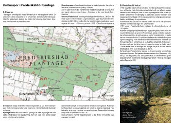 Kulturspor i Frederikshåb Plantage - Naturstyrelsen