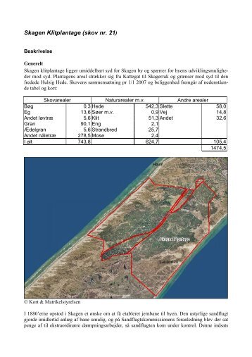 Skagen Plantage - Naturstyrelsen