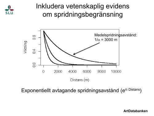 Presentation av Tord Snäll, ArtDatabanken, SLU ... - Naturvårdsverket