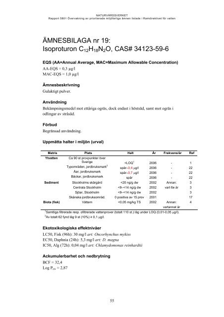 Rapport 5801 - Naturvårdsverket