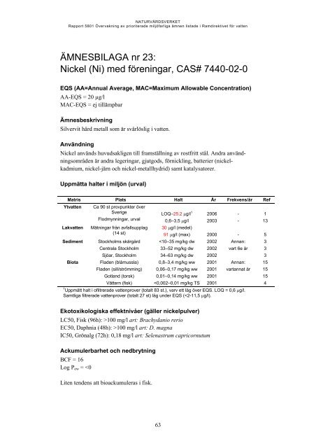 Rapport 5801 - Naturvårdsverket