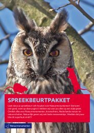 Spreekbeurtpakket - Natuurmonumenten