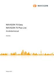 NAVIGON 70 EASY | 70 PLUS LIVE