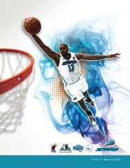 2012-13 MEDIA GUIDE - NBA.com