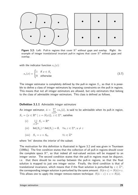 The GNSS integer ambiguities: estimation and validation