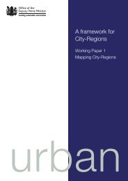 A framework for City-Regions - Newcastle University
