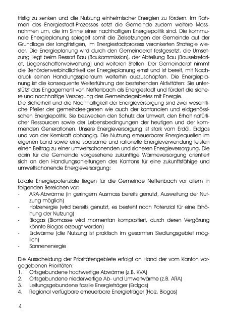 Mitteilungsblatt - Gemeinde Neftenbach