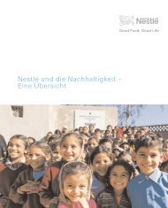 Unternehmensgrundsätze - Nestlé