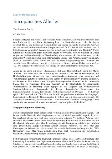 FAZ online, 07.05.2008 (PDF) - Netzwerk Europäische Bewegung ...