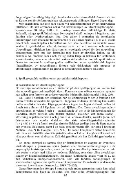 Nordisk språkhistoria - Nordeuropa-Institut - Humboldt-Universität zu ...