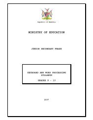 JSC Keyboard and Word Processing Syllabus 2007 _fINAL_ - NIED