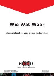 Wie Wat Waar - Nikhef