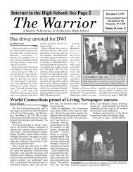 The Warrior - Niskayuna School District