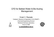 CFD for Ballast Water & Bio-fouling Management