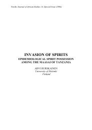 invasion of spirits epidemiological spirit possession among the