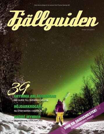 Fjällguiden 2012 - Publikationer Provisa Sverige AB