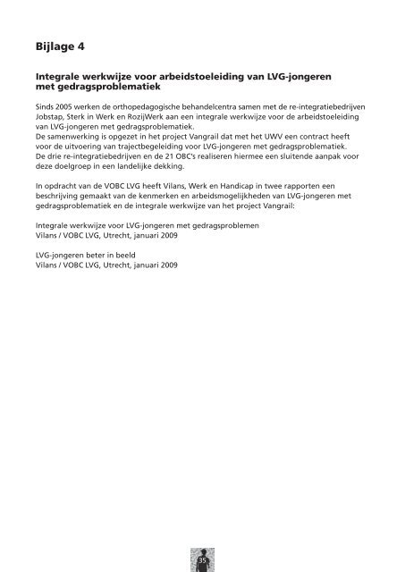 Startdocument Kwaliteitskader Orthopedagogische Behandelcentra