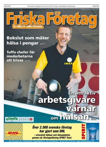 arbetsgivare - Publikationer Provisa Sverige AB - Provisa Information