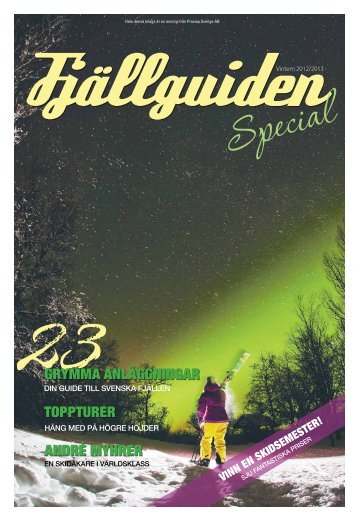 Fjällguiden 2012 Special i DN (mobilanpassad pdf) - Publikationer ...