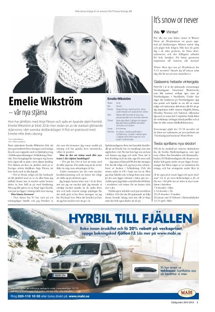 Fjällguiden 2012 Special i DN (mobilanpassad pdf) - Publikationer ...