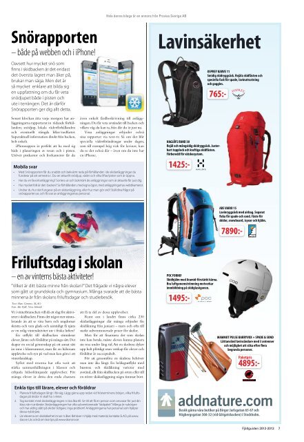 Fjällguiden 2012 Special i DN (mobilanpassad pdf) - Publikationer ...