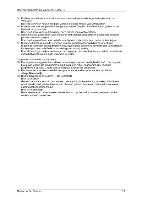 Nectar 2e editie docentenhandleiding 3 vmbo basis - Noordhoff ...