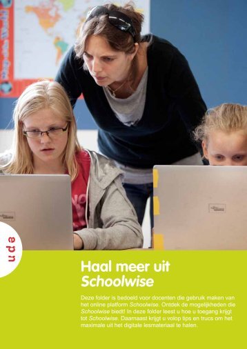 Haal meer uit Schoolwise - Noordhoff Uitgevers