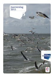 Jaarverslag 2011 - Stichting De Noordzee