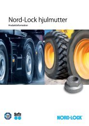 Nord-Lock hjulmutter