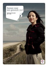 Brochure over Stichting De Noordzee
