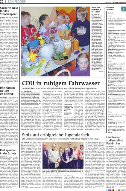 können Sie wie angekündigt unsere gestrige ... - Nordsee-Zeitung