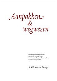 een antropologisch onderzoek naar de kortstondige inzet van ... - Nrc