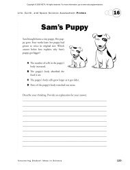 Sam's Puppy - National Science Teachers Association