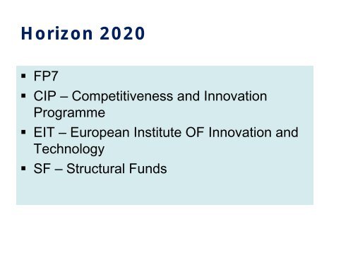 Europe 2020 - Fakultet for naturvitenskap og teknologi - NTNU