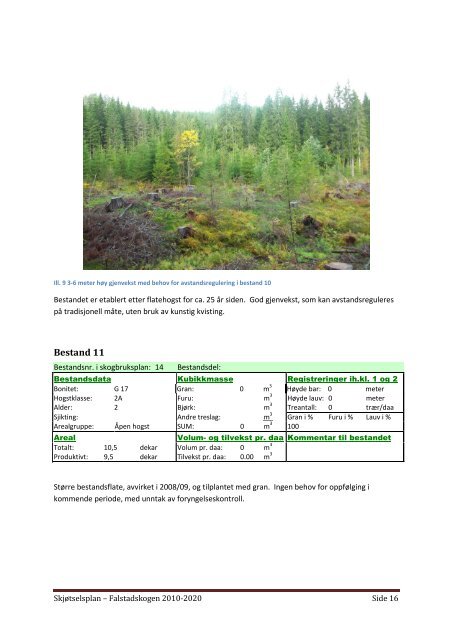 skjøtselsplan for falstadskogen - Nord-Trøndelag fylkeskommune