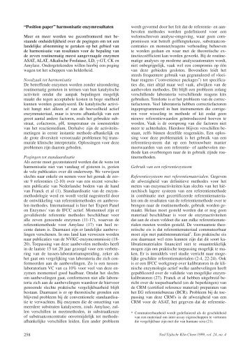 “Position paper” harmonisatie enzymresultaten Meer en ... - NVKC