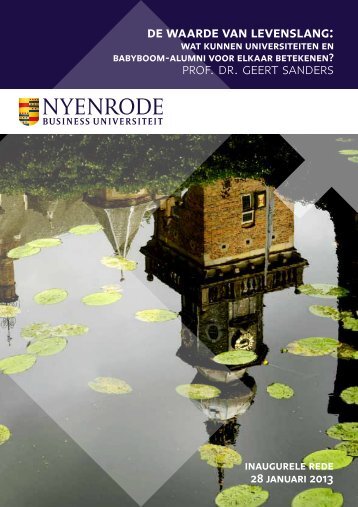 De waarde van levenslang oratie - Nyenrode Business Universiteit