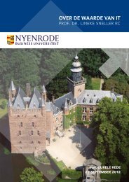 Lineke Sneller Over de waarde van IT - Nyenrode Business ...