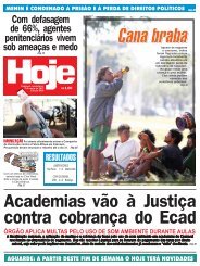 Academias vão à Justiça contra cobrança do Ecad - Jornal Hoje