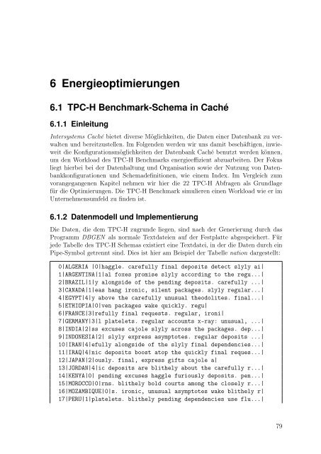 Green-IT und Datenbanken - ODBMS