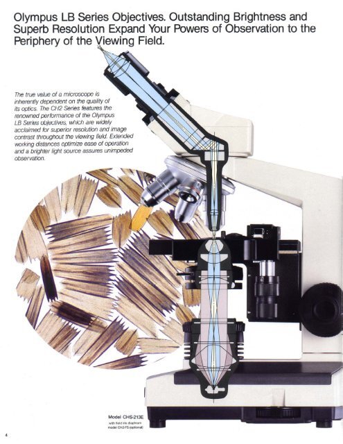 Olympus CH2 System Microscopes (CHD, CHS & CHT) brochure