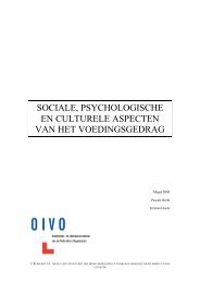 sociale, psychologische en culturele aspecten van het ... - Crioc